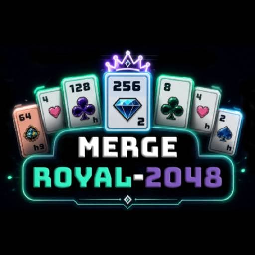 Merge Royal 2048 — free merge game on PlayPop
