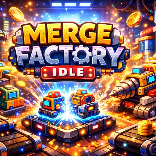 Merge Factory Idle — free merge game on PlayPop