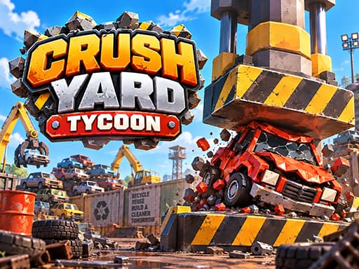 Crush Yard Tycoon — free idle game on PlayPop