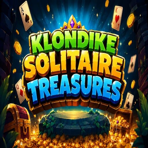 Klondike Solitaire Treasures — free puzzle game on PlayPop