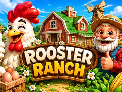 Rooster Ranch — free puzzle game on PlayPop