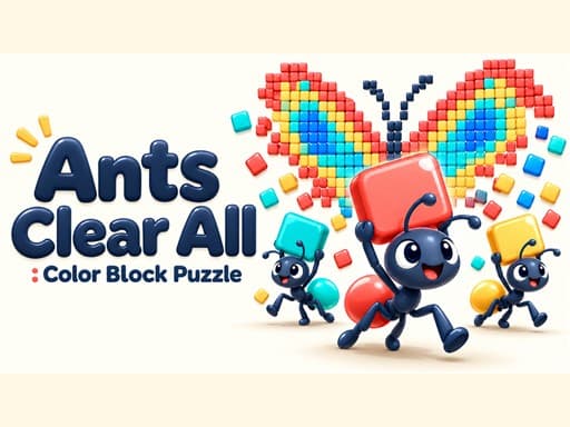 Ants Clear All: Color Block Puzzle — free puzzle game on PlayPop